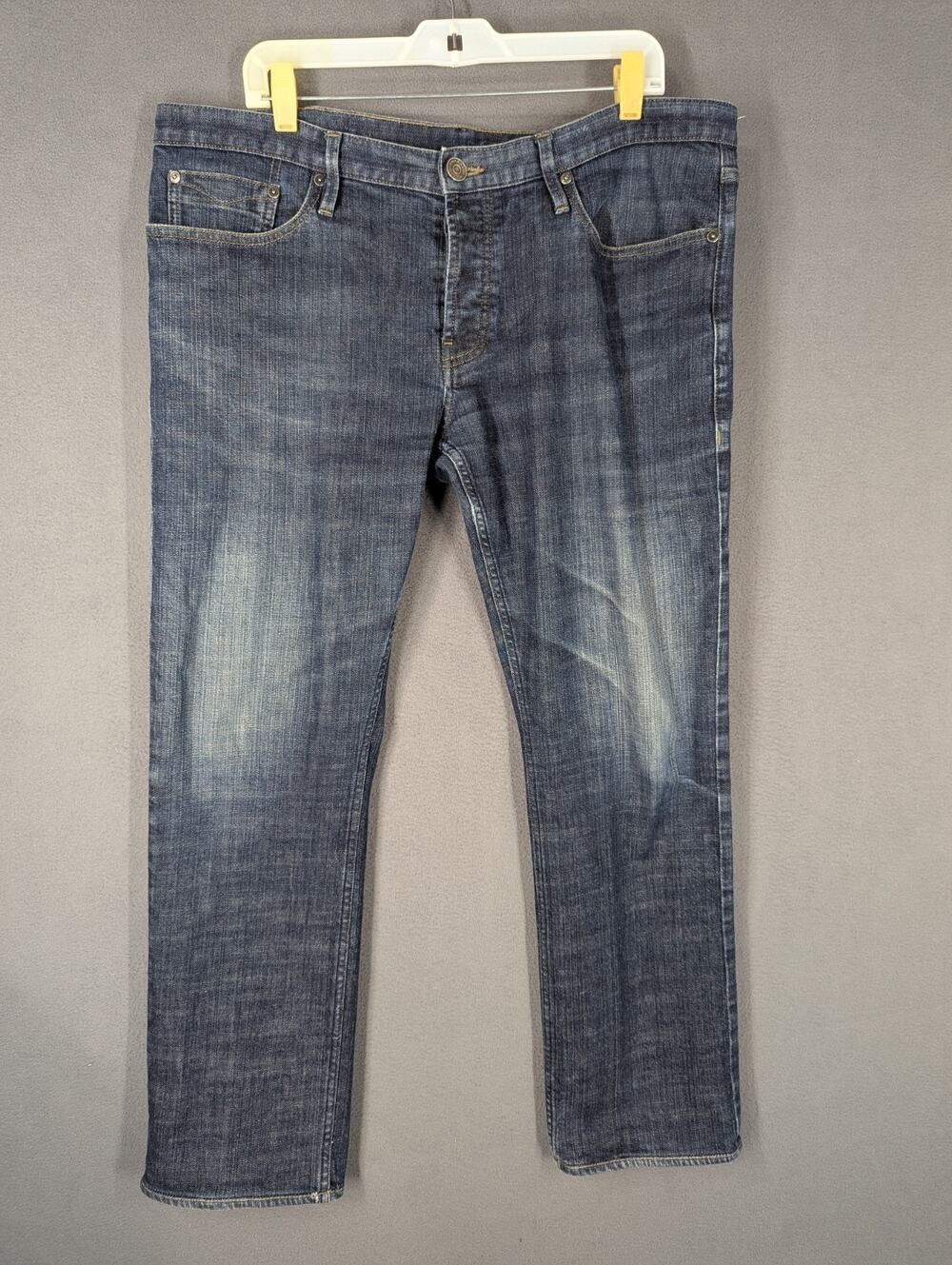 Burberry Brit Men's Steadman Jeans Denim Button Fly Blue Men's 38x32